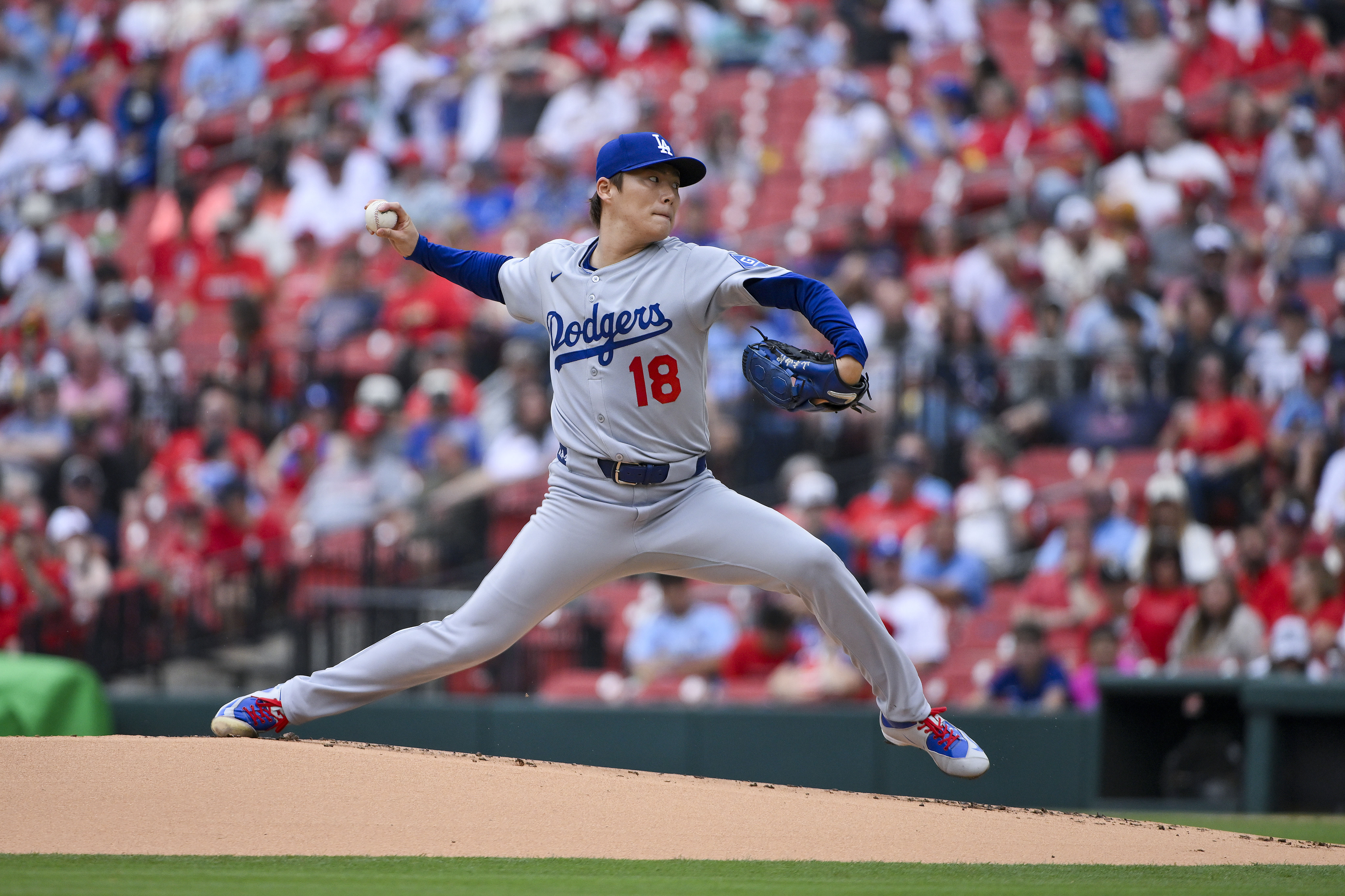 Yoshinobu Yamamoto is a risky but high-ceiling play - Source: Imagn